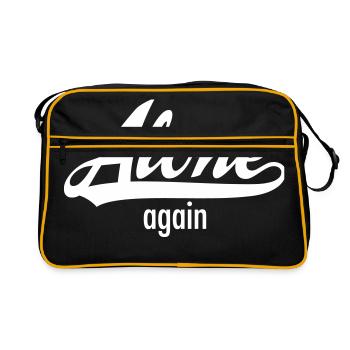 Alone Again - Single Statement - Retro Bag - black/gold - Front