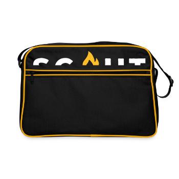 Scout - Retro Tasche - Schwarz/Gold - Vorne