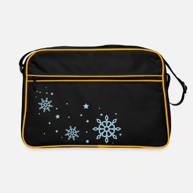 fiocchi di neve Borsa retrò