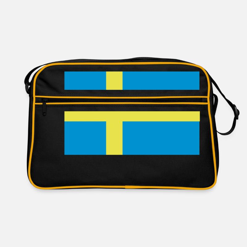 Le pavillon de la Suède Sac Retro