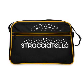 Stracciatella - Customizable - Retro Bag - black/gold - Front