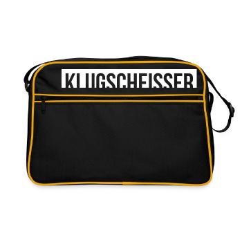 Smart Ass - I understand ... - Retro Bag - black/gold - Front