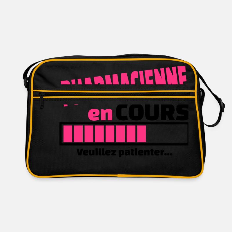 pharmacienne en cours Sac Retro