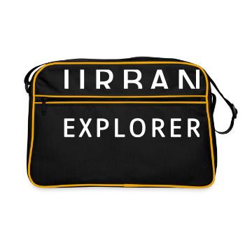 Urban Explorer - Retro Bag - black/gold - Front