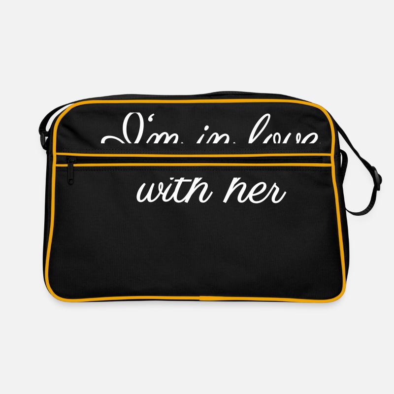 In love with her Retro Tasche