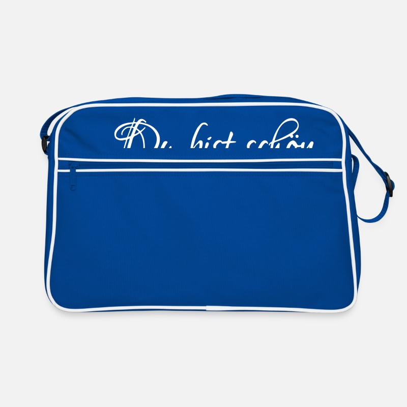 You are beautiful, but you can not help it. Retro Bag