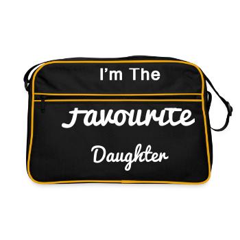 Daughter - Sac Retro - noir/or - Devant