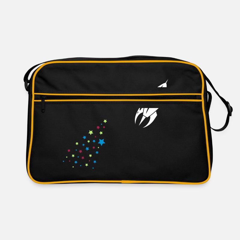 A rocket when departing Retro Bag