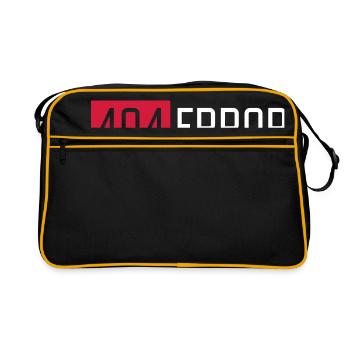 404 ERROR - Retro Bag - black/gold - Front