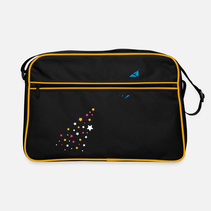 Une fusée décolle Sac Retro