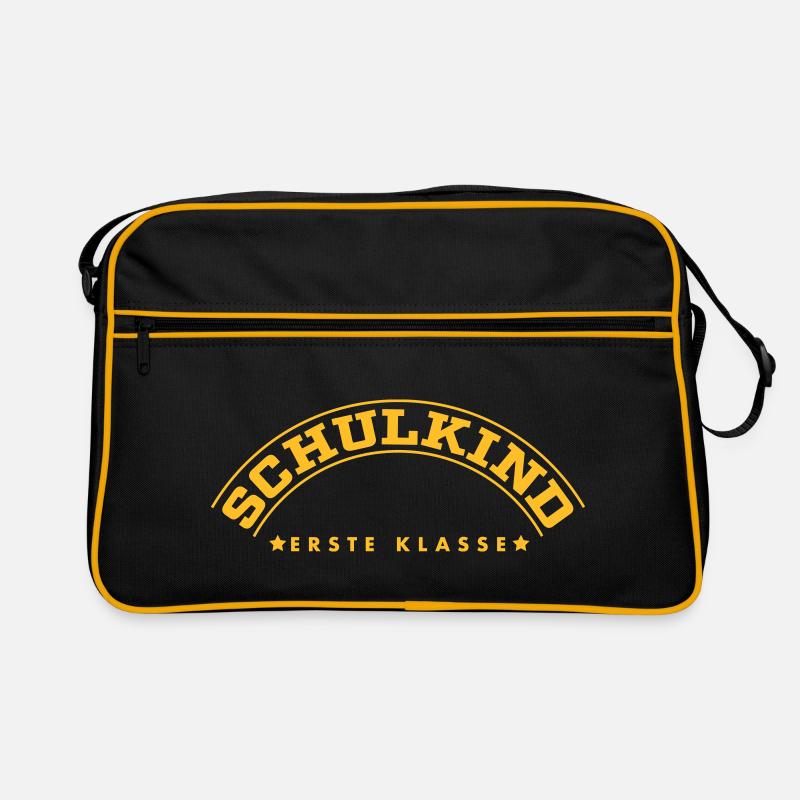 Schulkind Retro Tasche