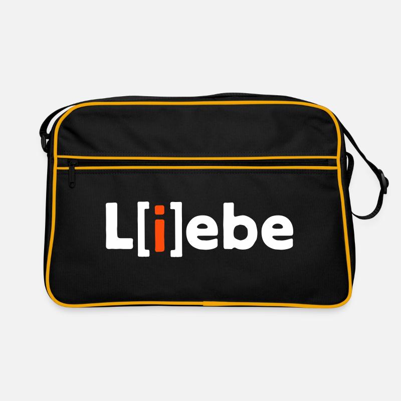 Love L (i) ebe L [i] ebe Love | Valentine's day gift Retro Bag