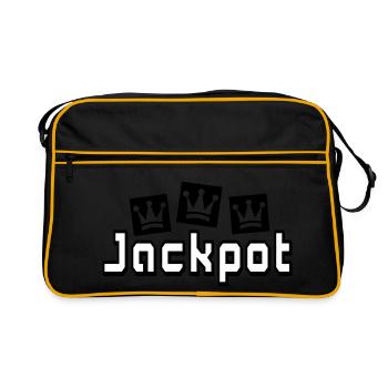 gros lot - Sac Retro - noir/or - Devant