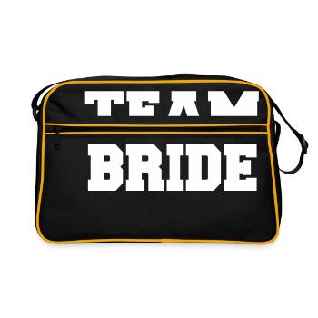 Team Bride - Sac Retro - noir/or - Devant