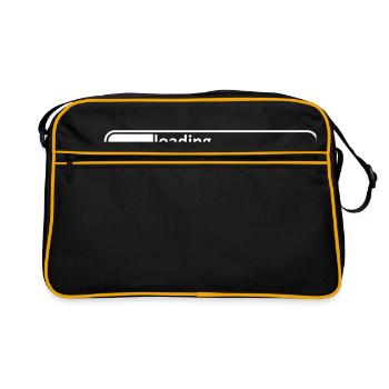 barre de chargement / / chargement / / / / Load - Sac Retro - noir/or - Devant