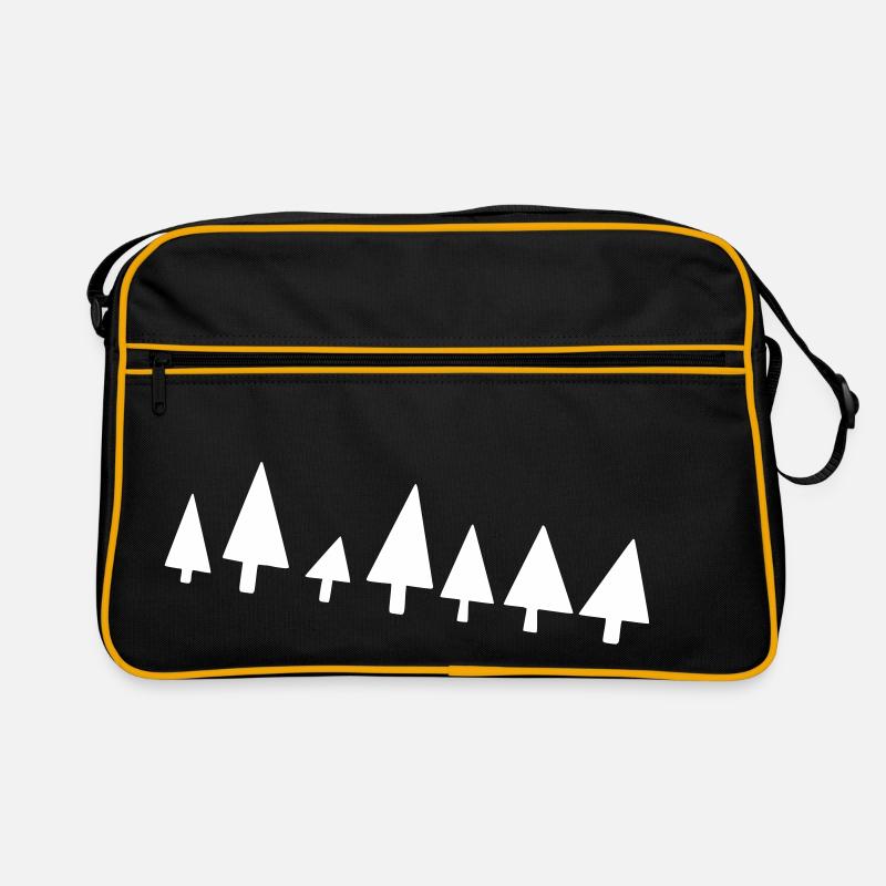 trees Retro Bag