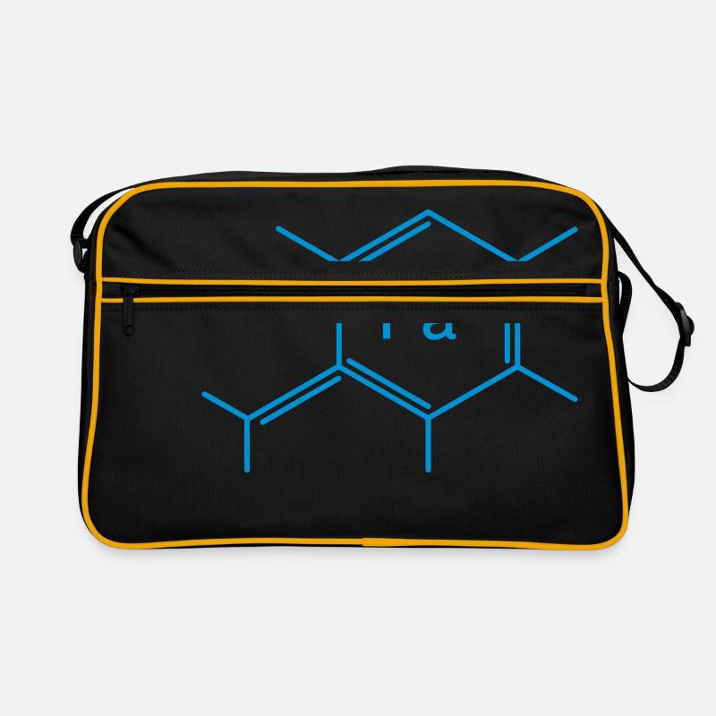 papa - Retro Tasche - Schwarz/Gold