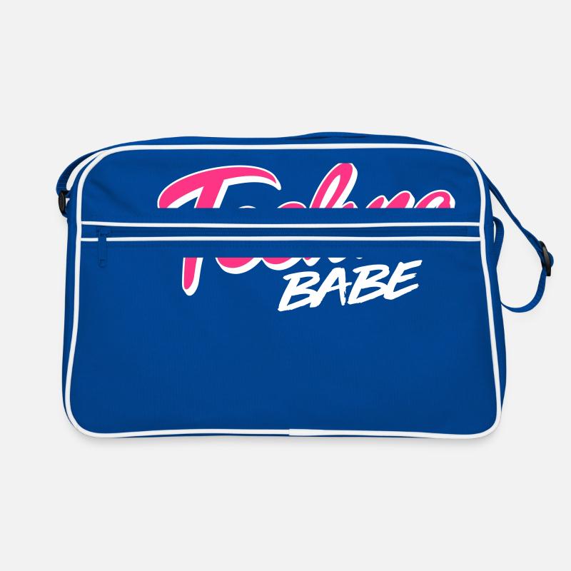 Techno Babe Retro Tasche