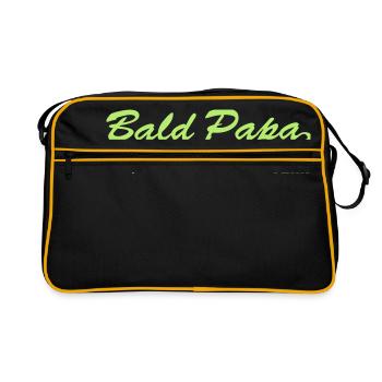 Vieil homme - Sac Retro - noir/or - Devant