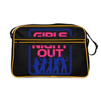 Girls Night Out! - Sac Retro - noir/or - Devant