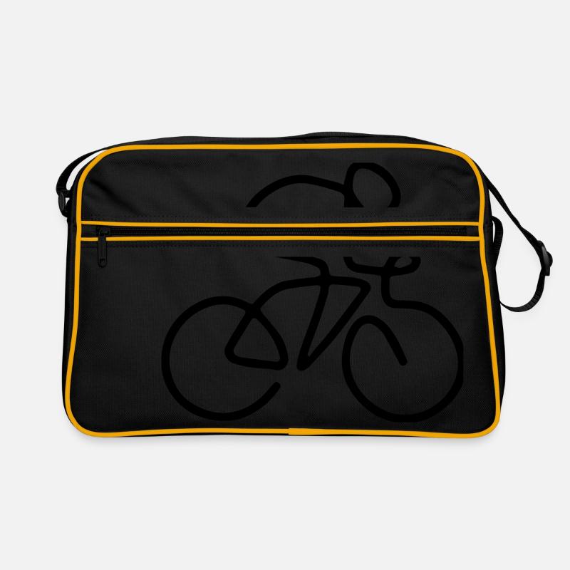 One line cyclist Retro Bag