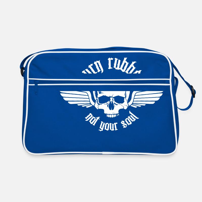 Brûler le caoutchouc Sac Retro