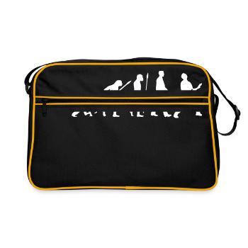 evolution_rocks_032012_f1c - Retro Bag - black/gold - Front