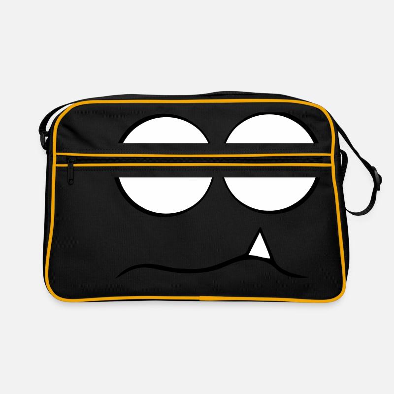 Komisches Monster Retro Tasche