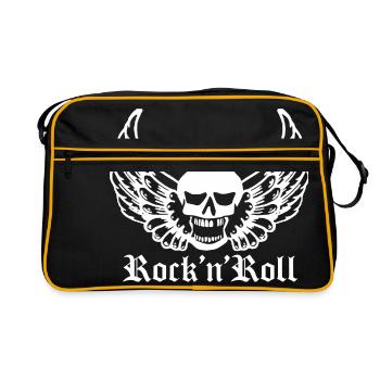 rock'n'roll - Retro Bag - black/gold - Front