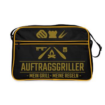 order griller - Retro Bag - black/gold - Front