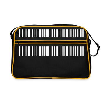 EAN barcode scanning 1c - Retro Bag - black/gold - Front