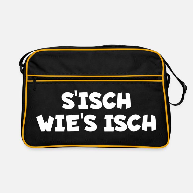 S´isch wie´s isch Retro Tasche