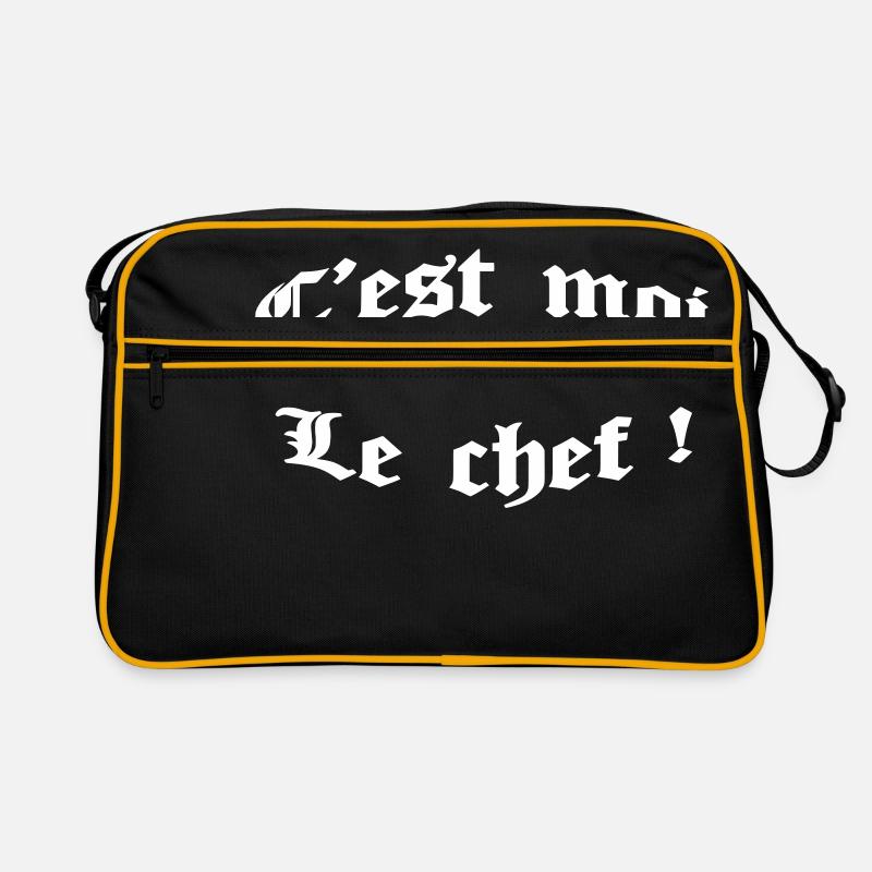 c'est moi le chef ! Sac Retro