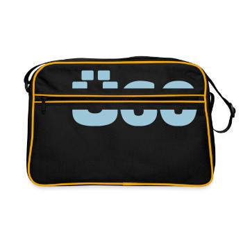 Le 60e U60 une chemise d'anniversaire - Sac Retro - noir/or - Devant