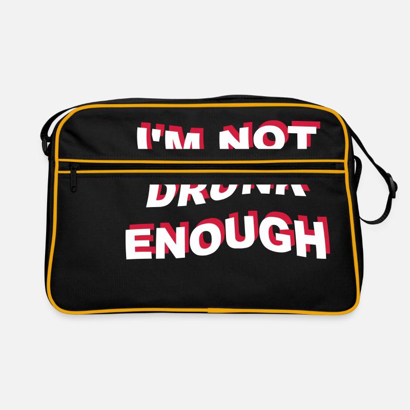 i'm not drunk enough 2 Retro Bag