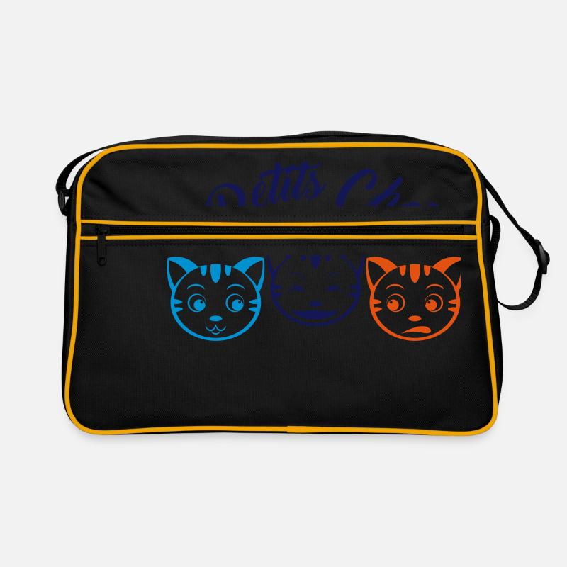 3 Petit chats Sac Retro
