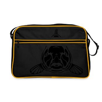 CARP - Sac Retro - noir/or - Devant