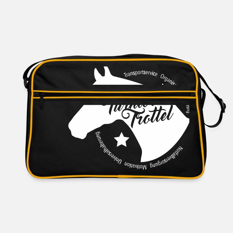 Turniertrottel Retro Tasche