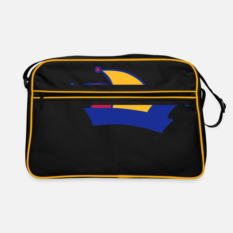 Carnival fools cap Retro Bag