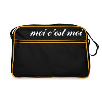 Moi C'est Moi - Sac Retro - noir/or - Devant