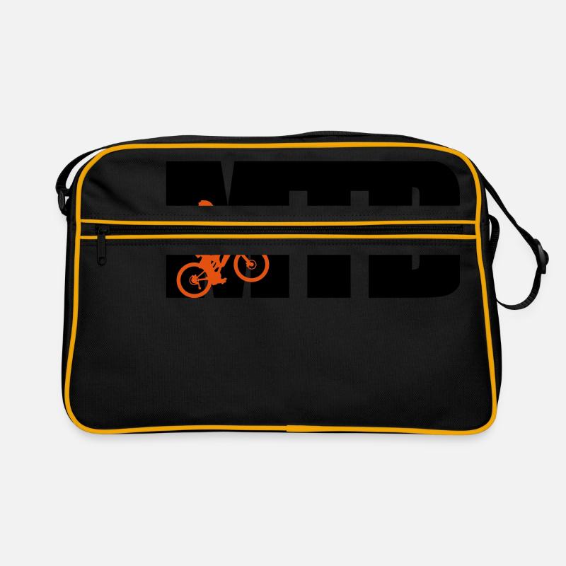 MTB - Retro Tasche - Schwarz/Gold