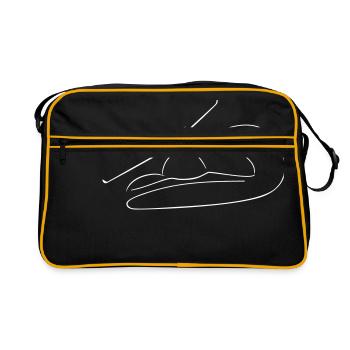 planeurs planeurs2 planeurs - Sac Retro - noir/or - Devant