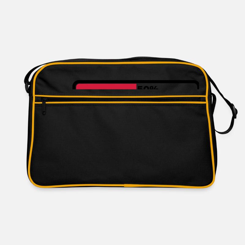 50% Loading Retro Tasche