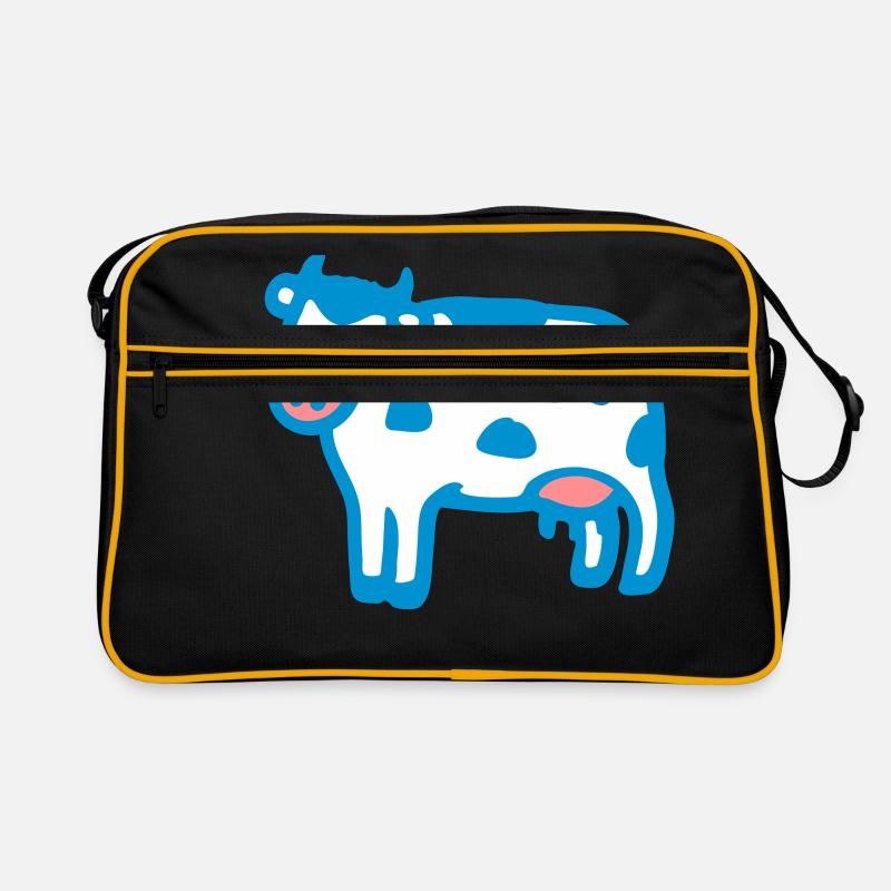 Kuh 3 Retro Tasche