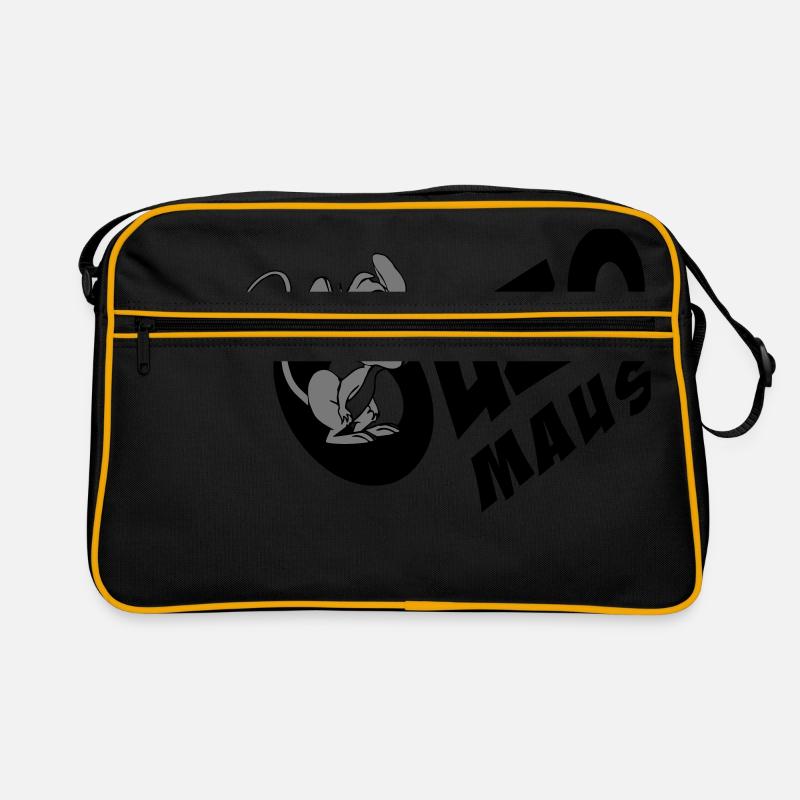 Ouzo Maus Retro Tasche