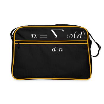 Euler phi - Sac Retro - noir/or - Devant