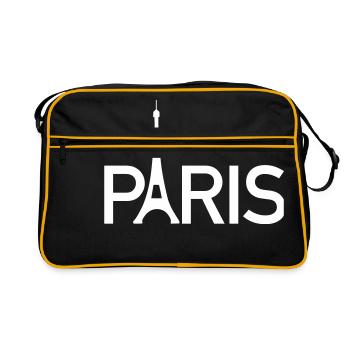 Paris - Sac Retro - noir/or - Devant