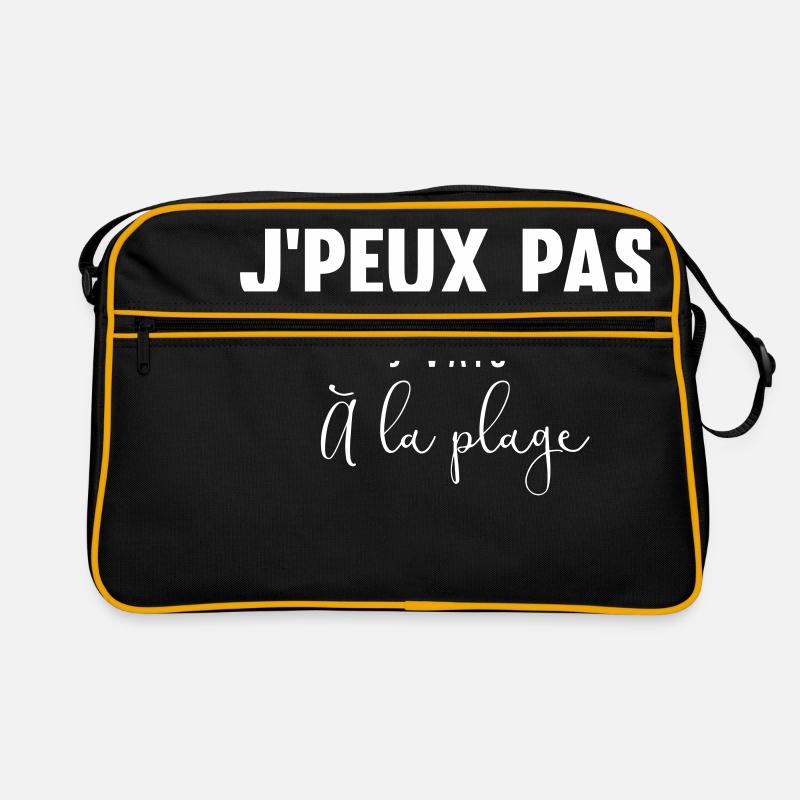 J'peux pas j'vais à la plage Sac Retro