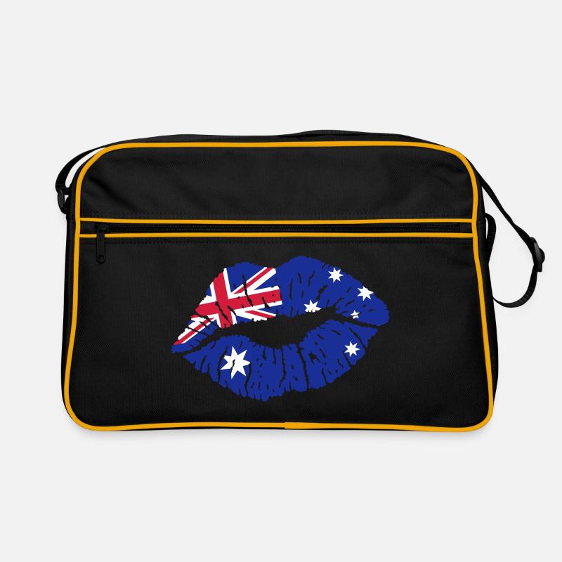 Kussmund (Australien) Retro Tasche