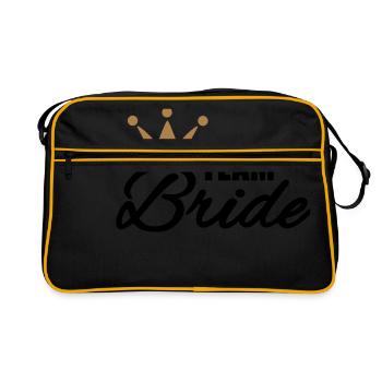 Team Bride - Sac Retro - noir/or - Devant